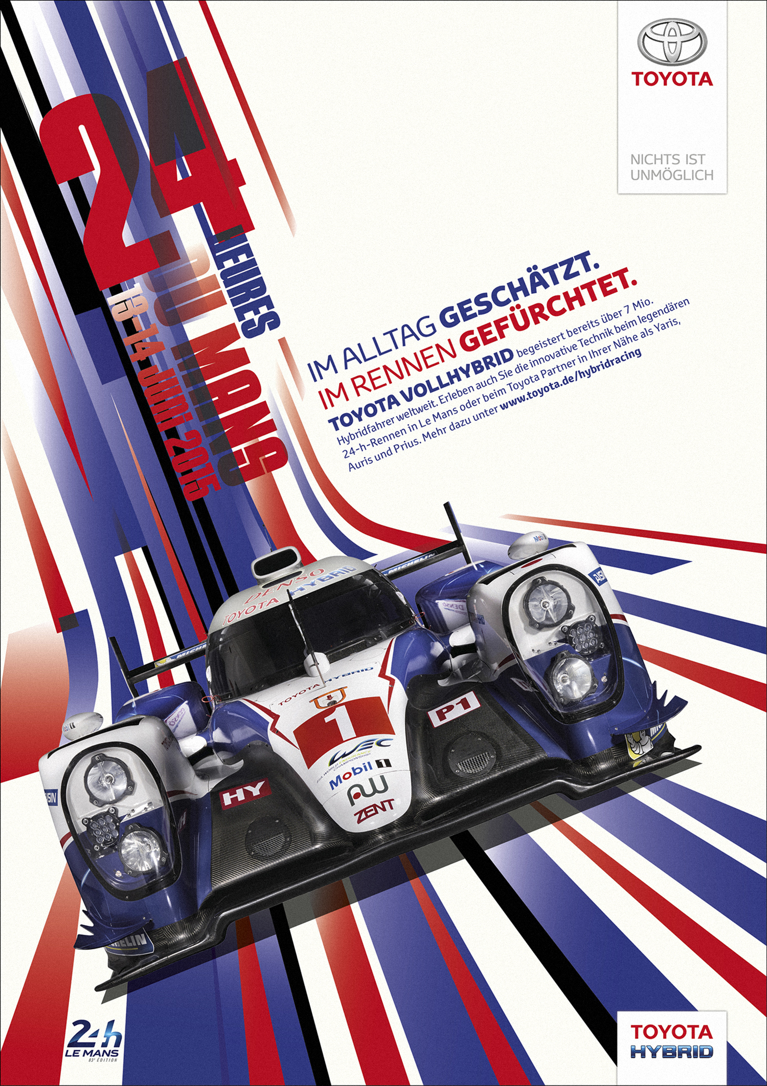 Toyota. WEC Racing Posters. 1
