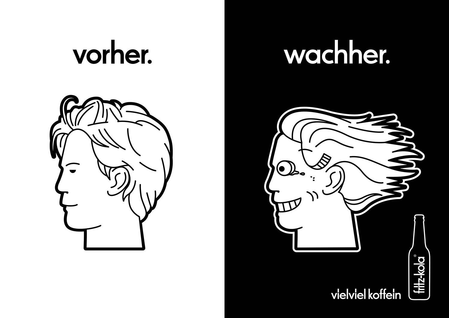 fritz-kola. vorher. wachher. 2