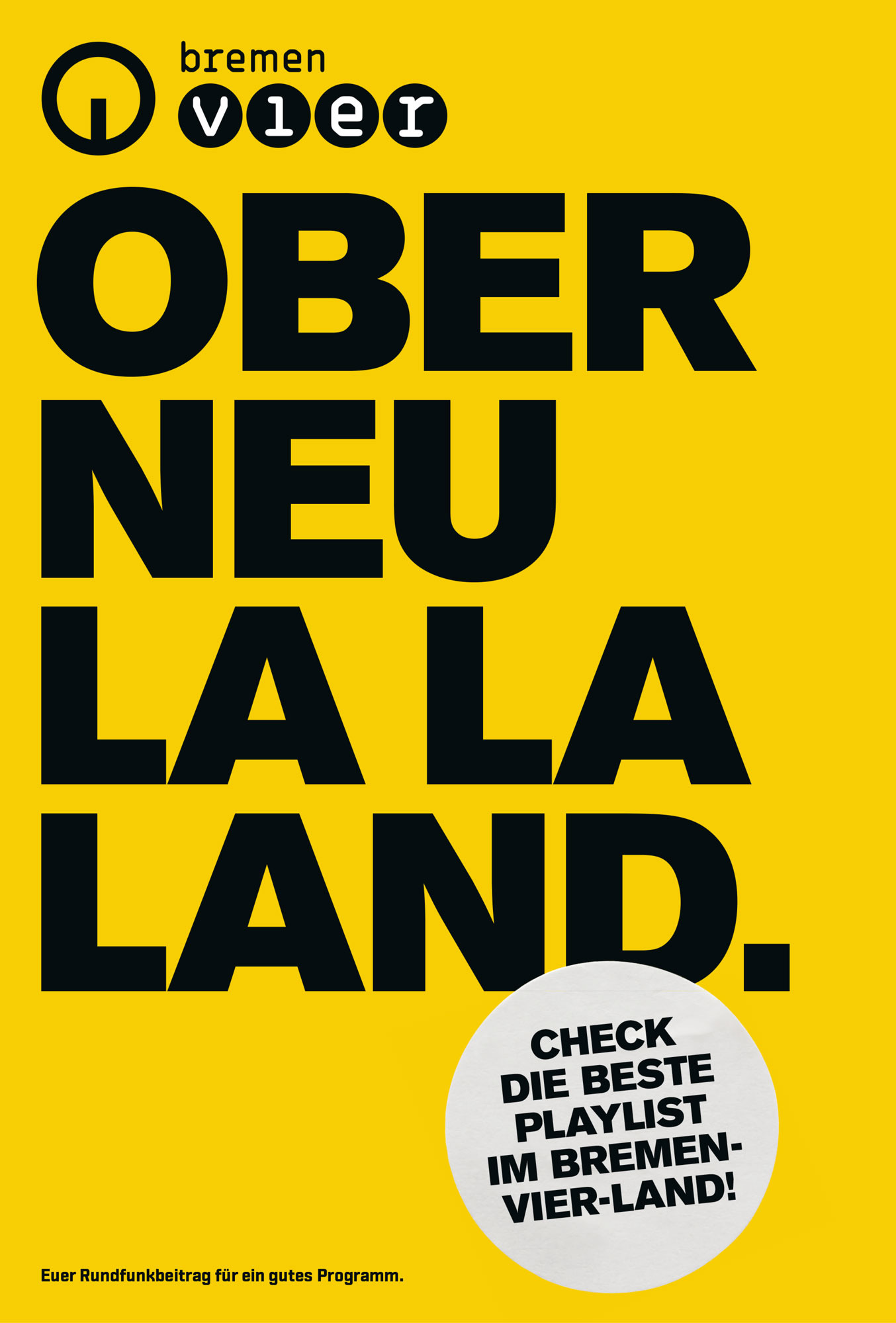 Bremen Vier. Plakatkampagne. 22