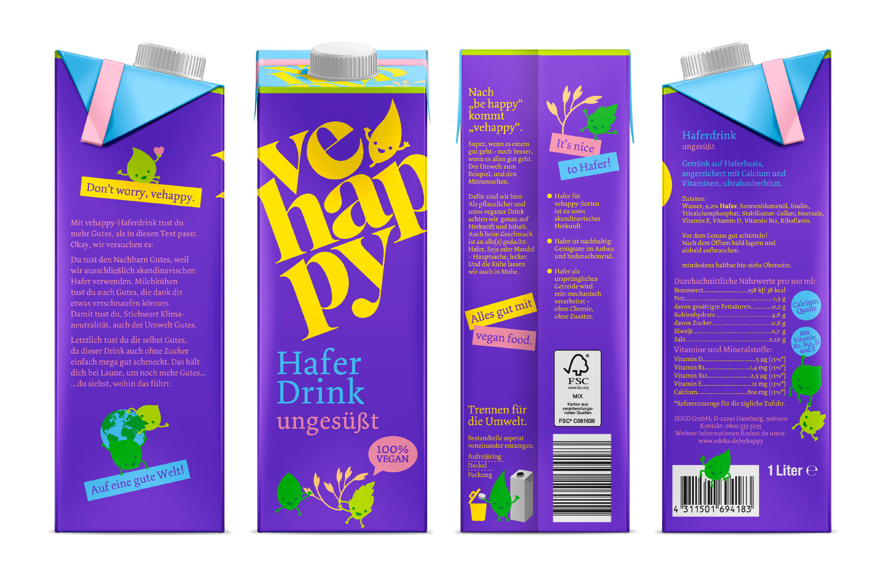 Edeka. vehappy. Markenentwicklung. 4
